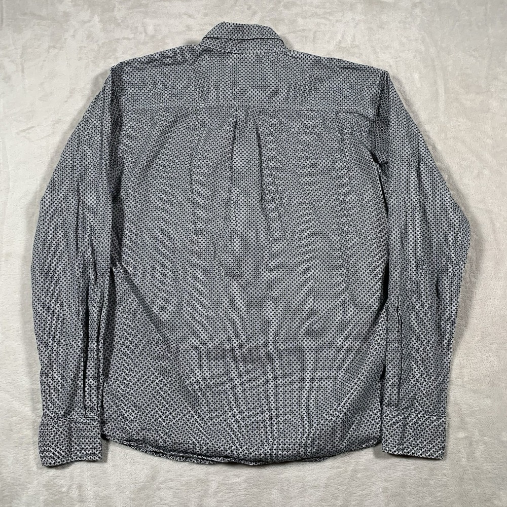 Cinch Shirt Boys Youth XL 14 Geometric Long Sleeve Button Down Western Cowboy - Picture 7 of 7